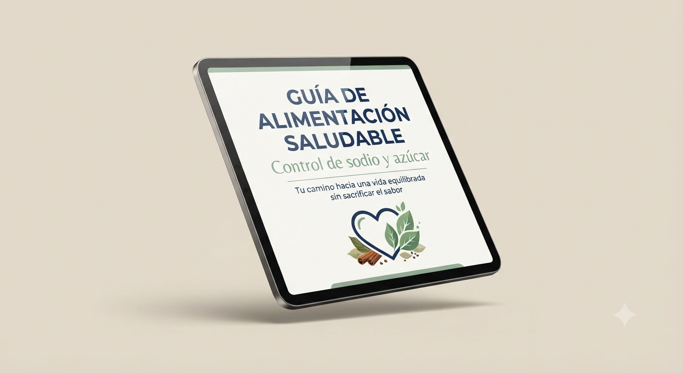 Guía de Alimentación Saludable: Control de Sodio y Azúcar